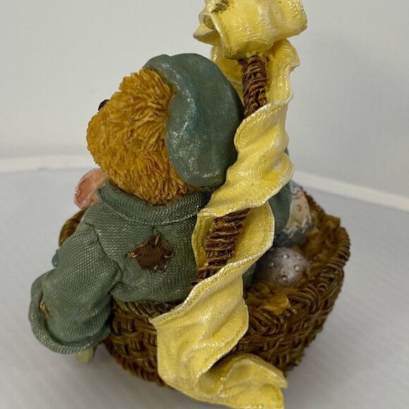 Boyds Bears Rembrandt Eggsellent Work Figurine Easter The Bearstone Collection - Picture 8 of 16